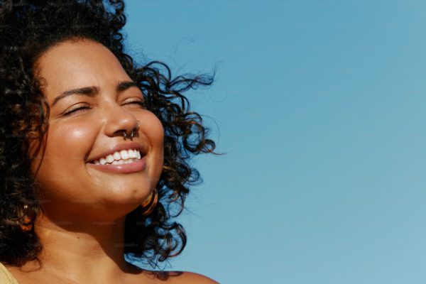 smiling