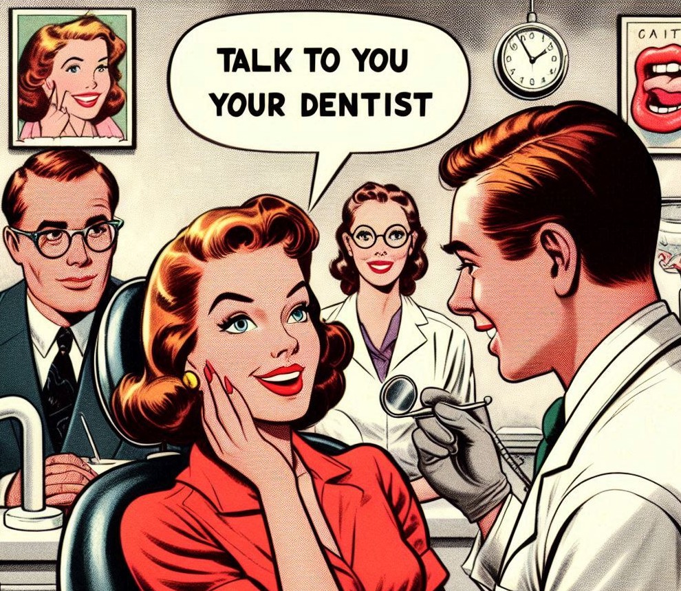 talking to your dentist